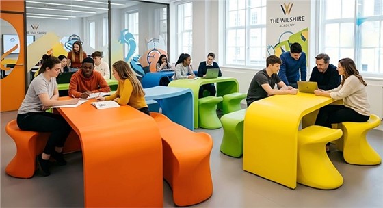 International School Complex &ndash; Color Inspiration and a Healthy, Antibacterial Environment
