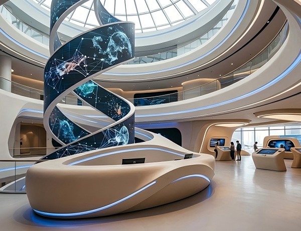 Urban Science and Technology Museum – Complex and Irregular Shapes and Integrated Cultural Space