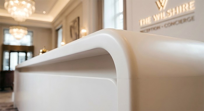 High-end Hotel Lobby &ndash; &ldquo;Flowing&rdquo; Luxury Art