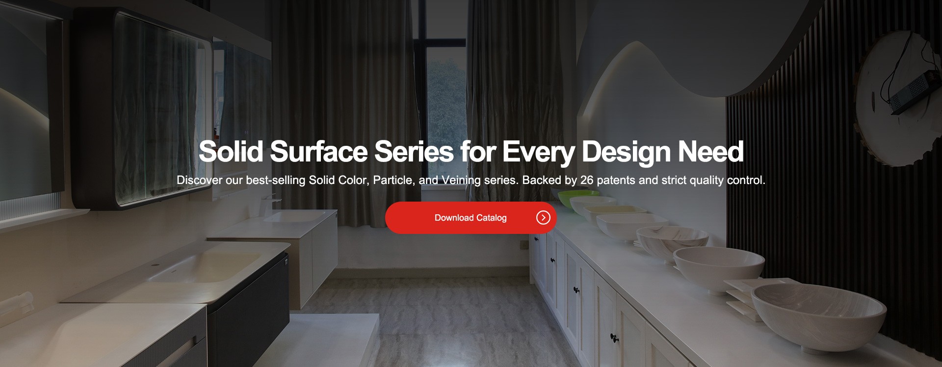 Solid Surface Series for Every Design Need