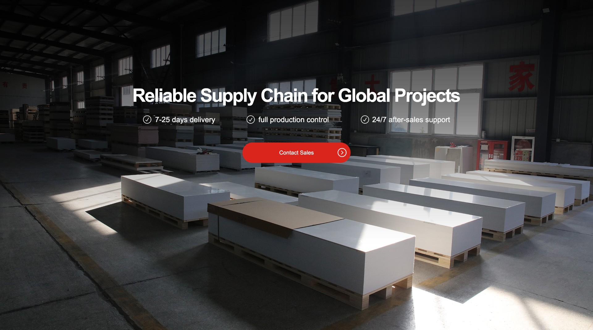 Reliable Supply Chain for Global Projects